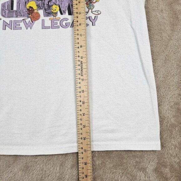 Space Jam A New Legacy Spell Out Graphic Print T-Shirt Men's Size L Short Sleeve - Picture 5 of 10